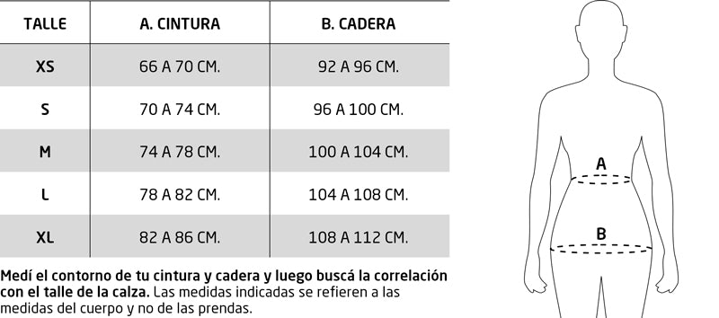 CALZA KOLIBER LARGA WEIS MUJER